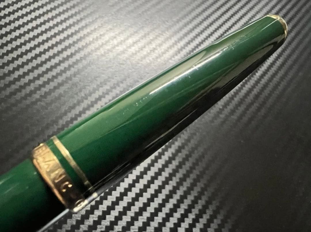 極美品 モンブラン ジェネレーション 万年筆 オリーブグリーン F 細字