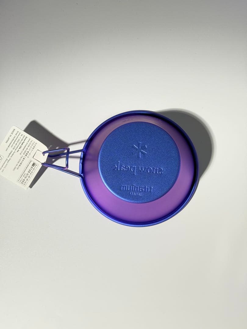  peak スタッキングマグ、シェラカップセット　【東京江戸紫】