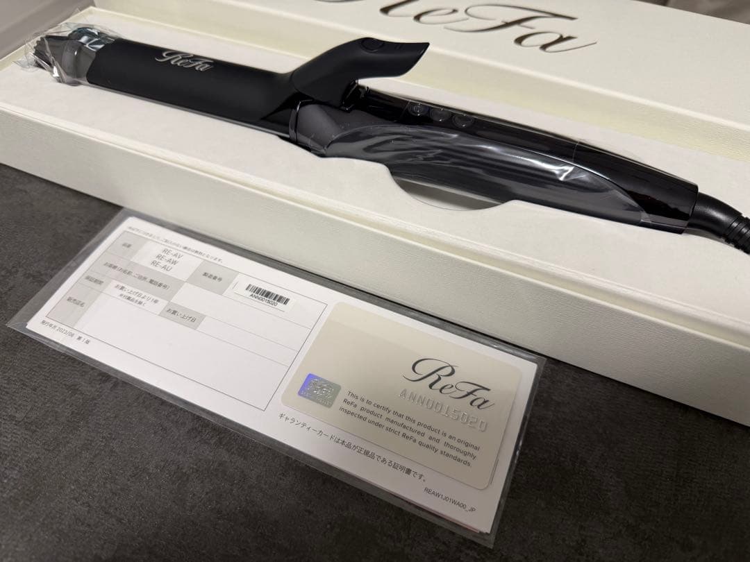 ReFa カールヘアアイロン ブラック 32mm