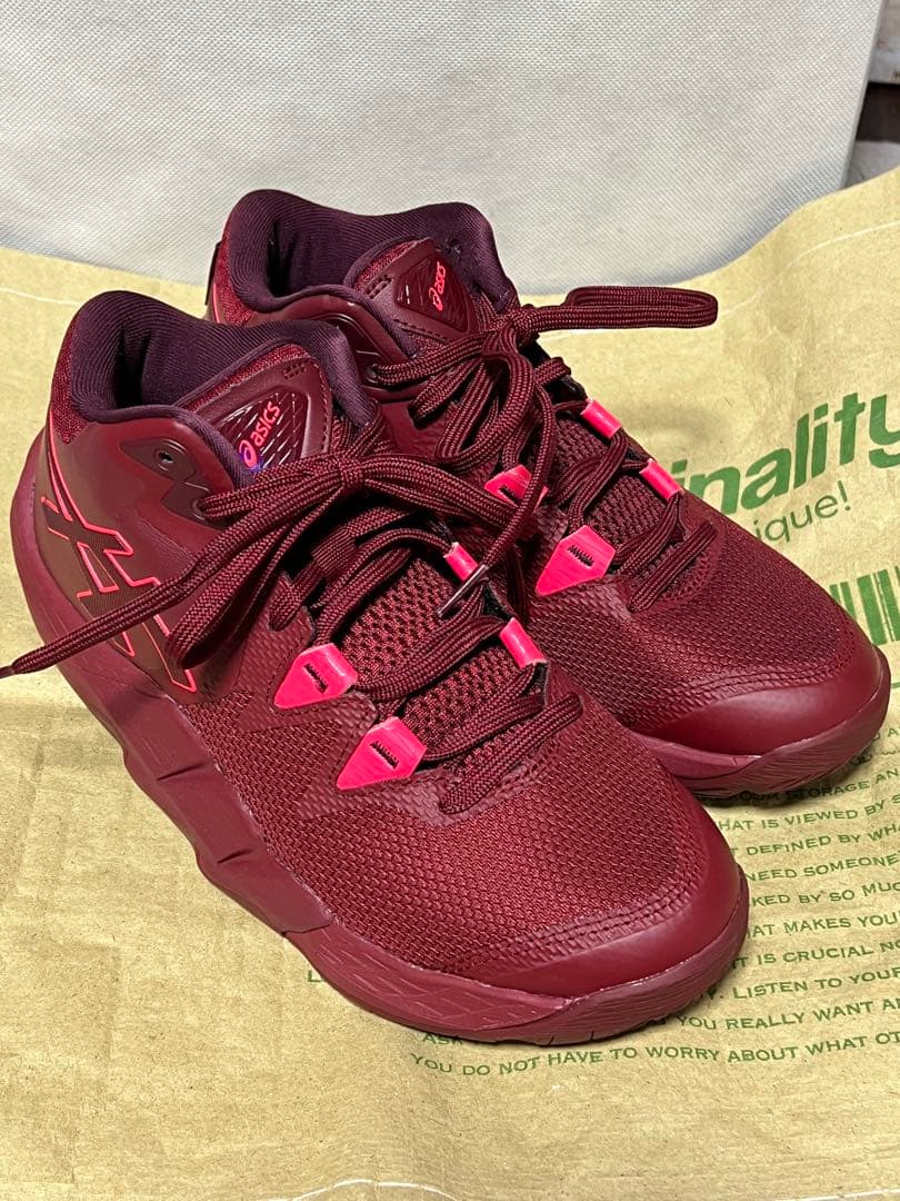 ASICS バスケットボールシューズ アンプレアルス2 Diva Pink