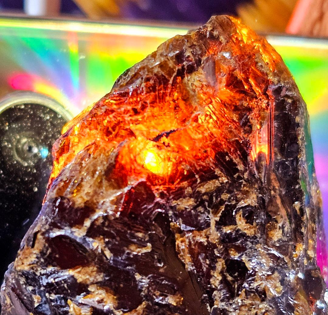 スペイン産 スファレライト 閃亜鉛鉱（せんあえんこう）原石 パイライト共生