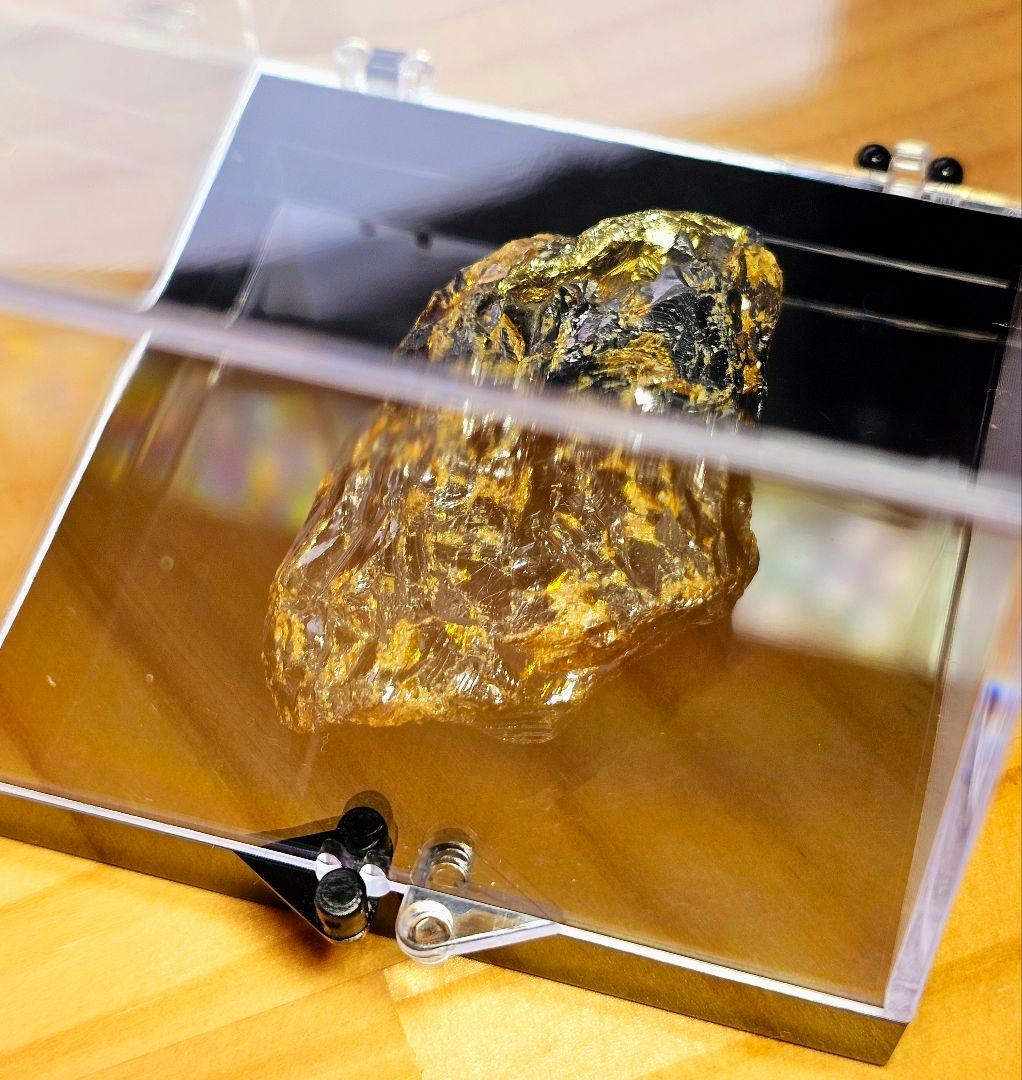 スペイン産 スファレライト 閃亜鉛鉱（せんあえんこう）原石 パイライト共生