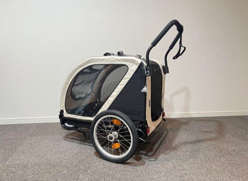 エアバギーネストバイク 犬用ペットカート ホワイト