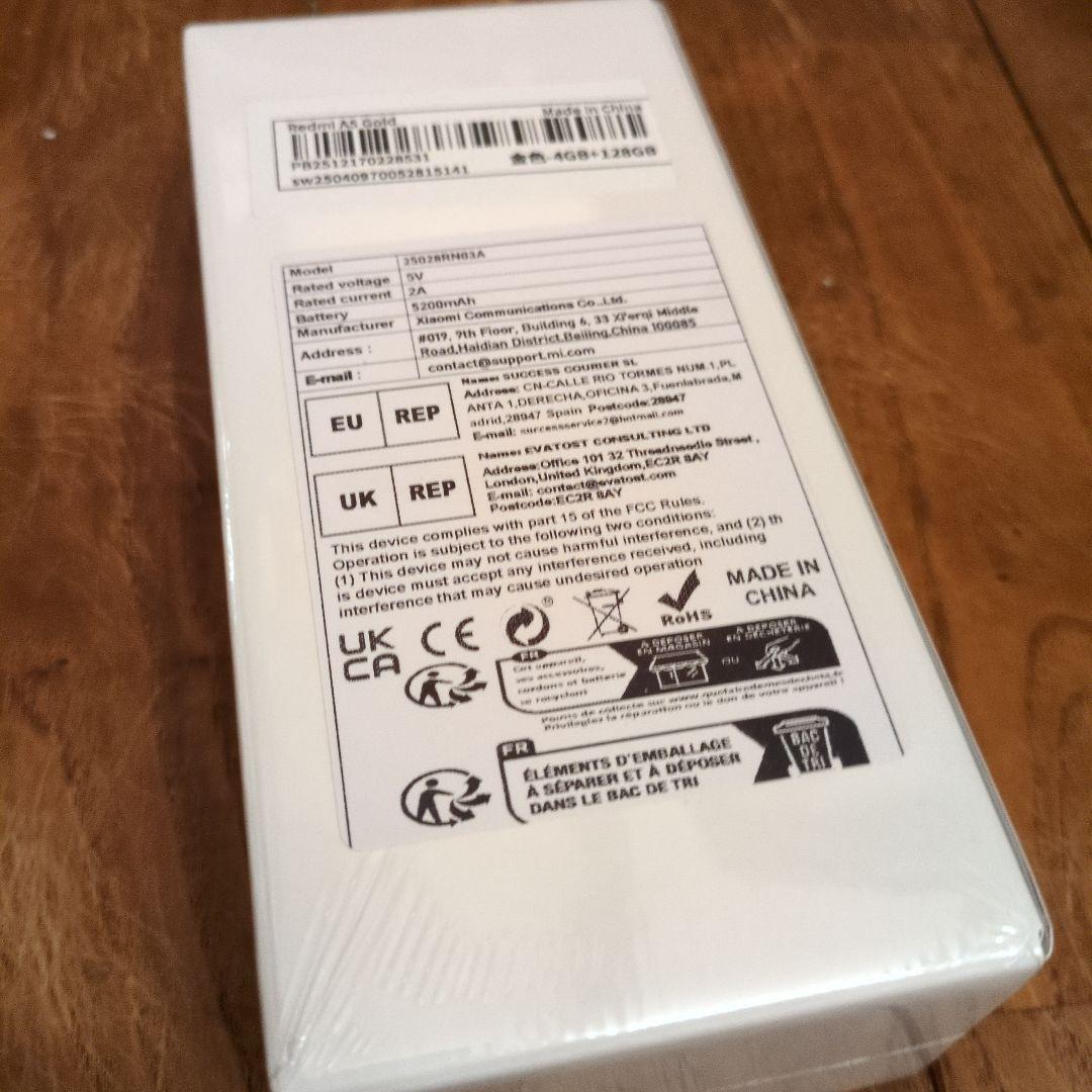 お値下不可！Xiaomi Redmi A5 4GB+128GB ゴールド