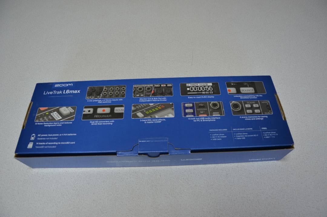 【未使用品】ZOOM LiveTrak L6 max