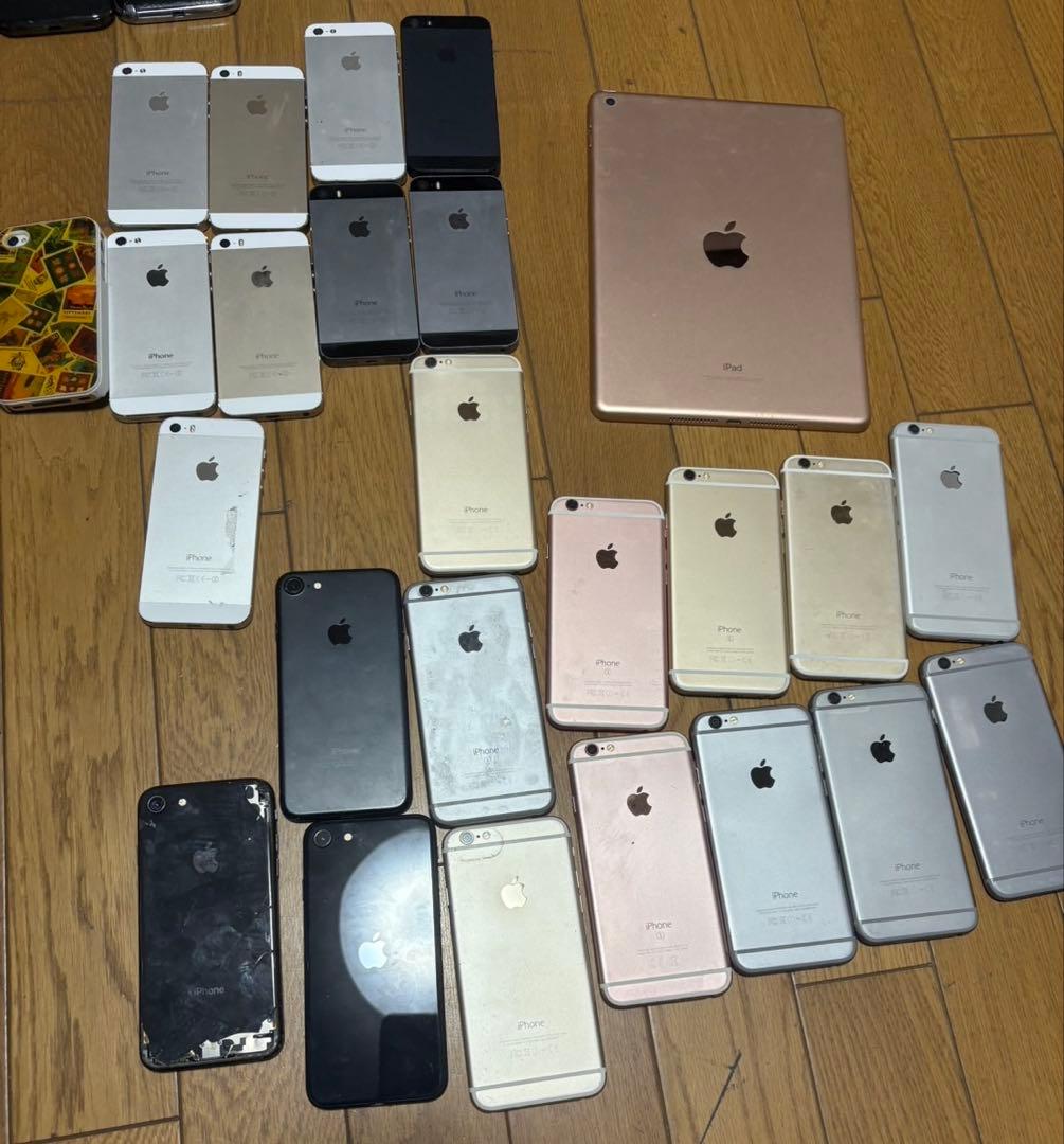 Apple iPhone スマホまとめ売り動作未確認ジャンク品35台