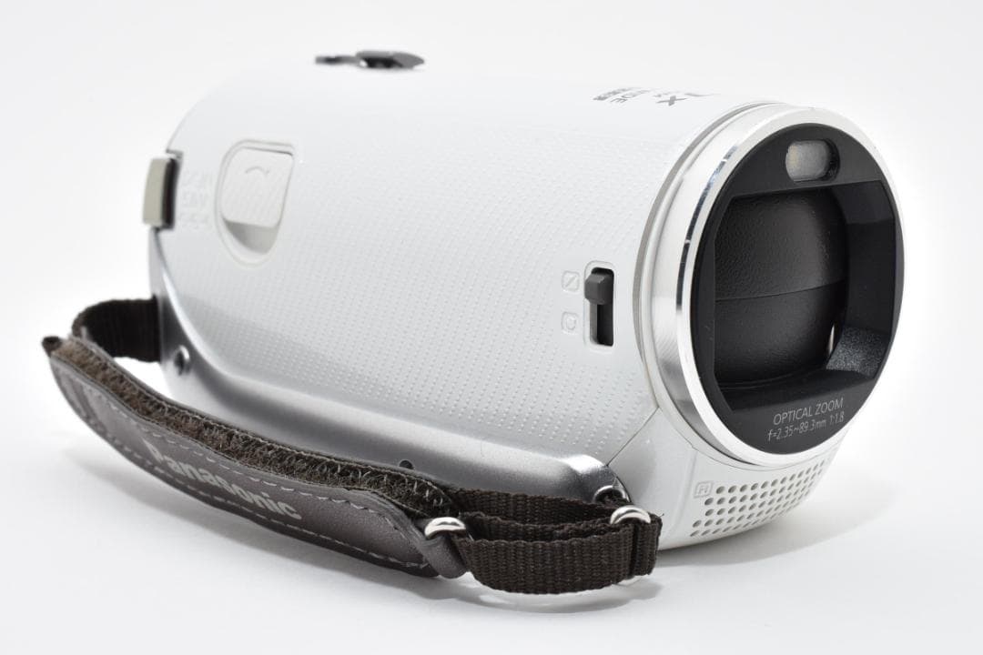 【美品】Panasonic ビデオカメラ HC-V300M　ホワイト　動作確認済