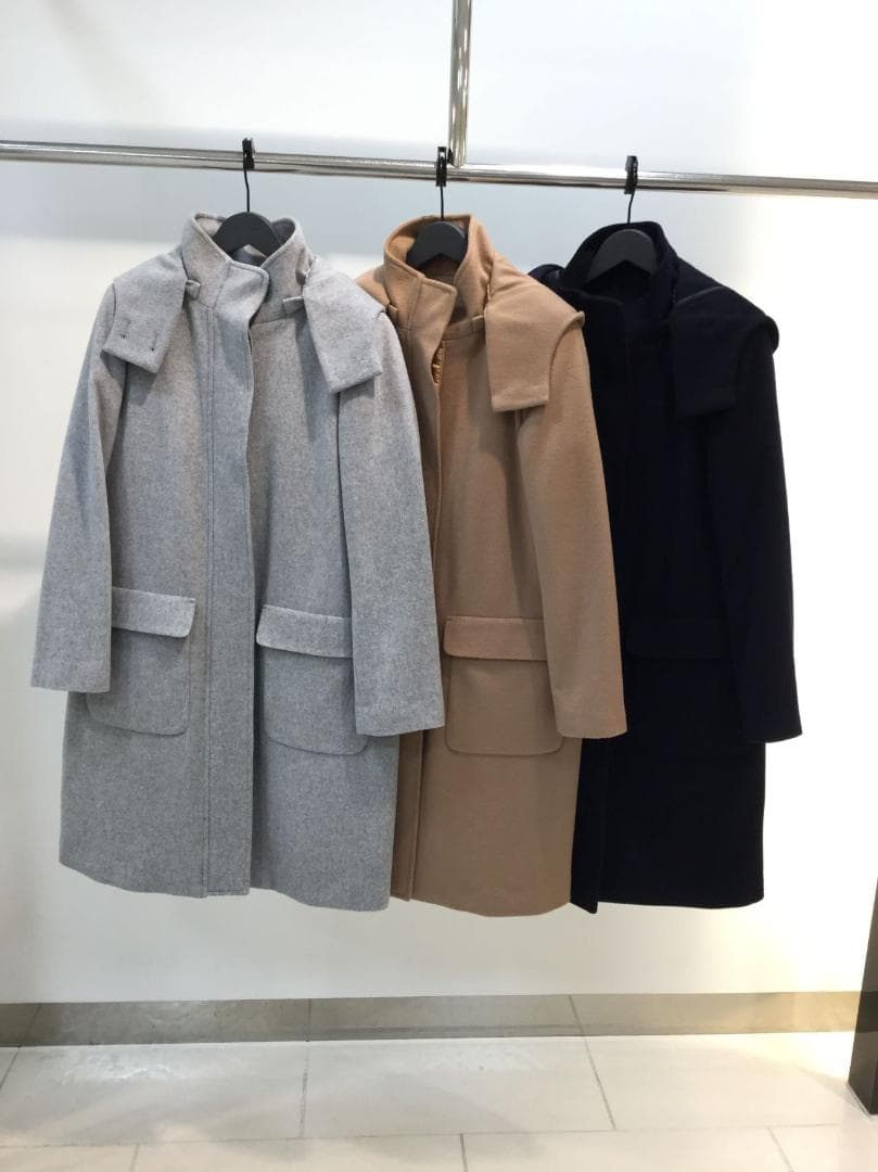 Theory luxe モッズデザインコート　キャメル