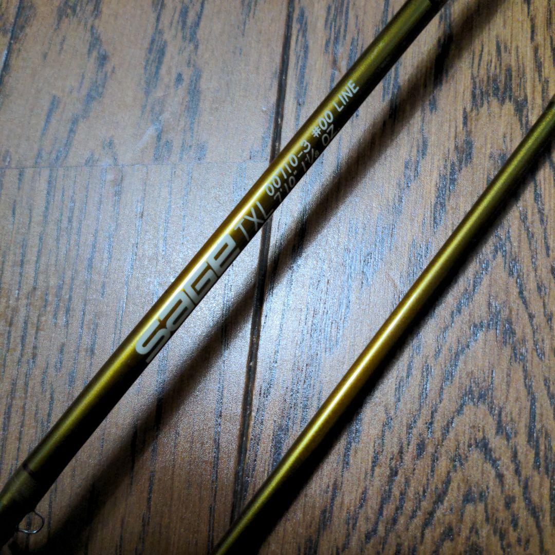 SAGE TXL 7'10\" #00 00710-3 フライロッド ジャンク