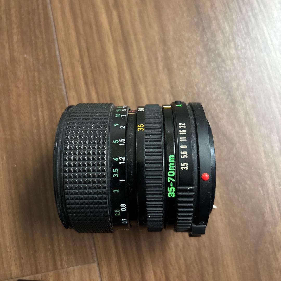 Canon AE-1 フィルム一眼レフカメラ　ストロボ　ナショナル