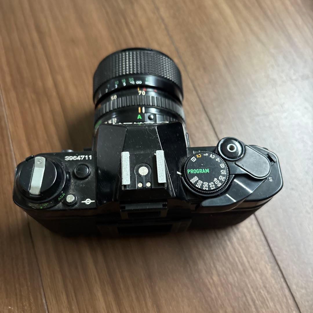 Canon AE-1 フィルム一眼レフカメラ　ストロボ　ナショナル