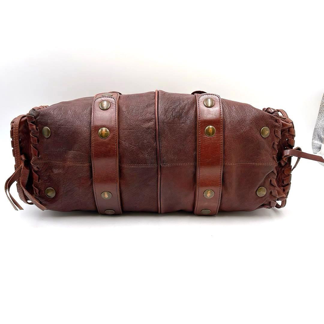 Chloé Silverado Leather Tote Bag Y2K