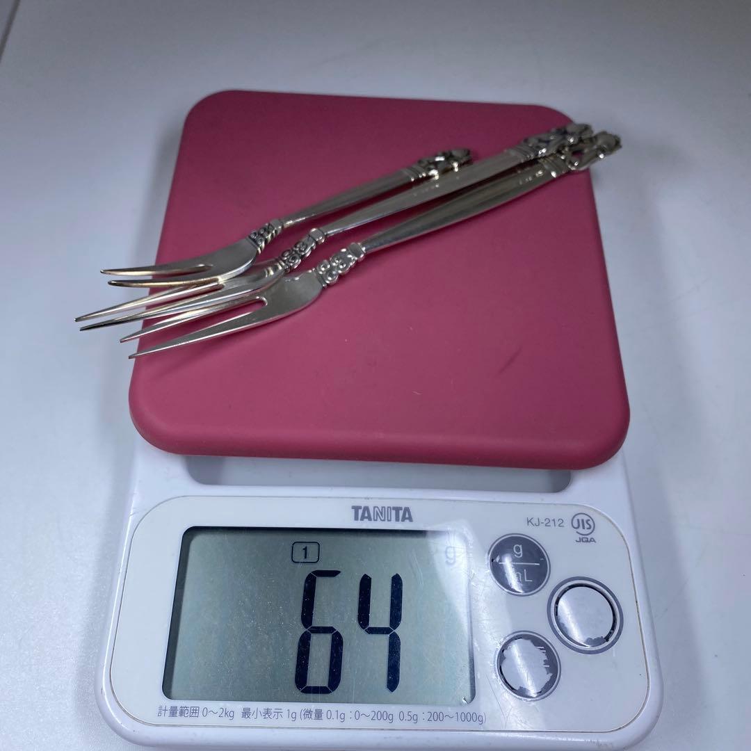 ジョージジェンセン　エコーン　フルーツフォーク　64g 東な7-0128☆2F