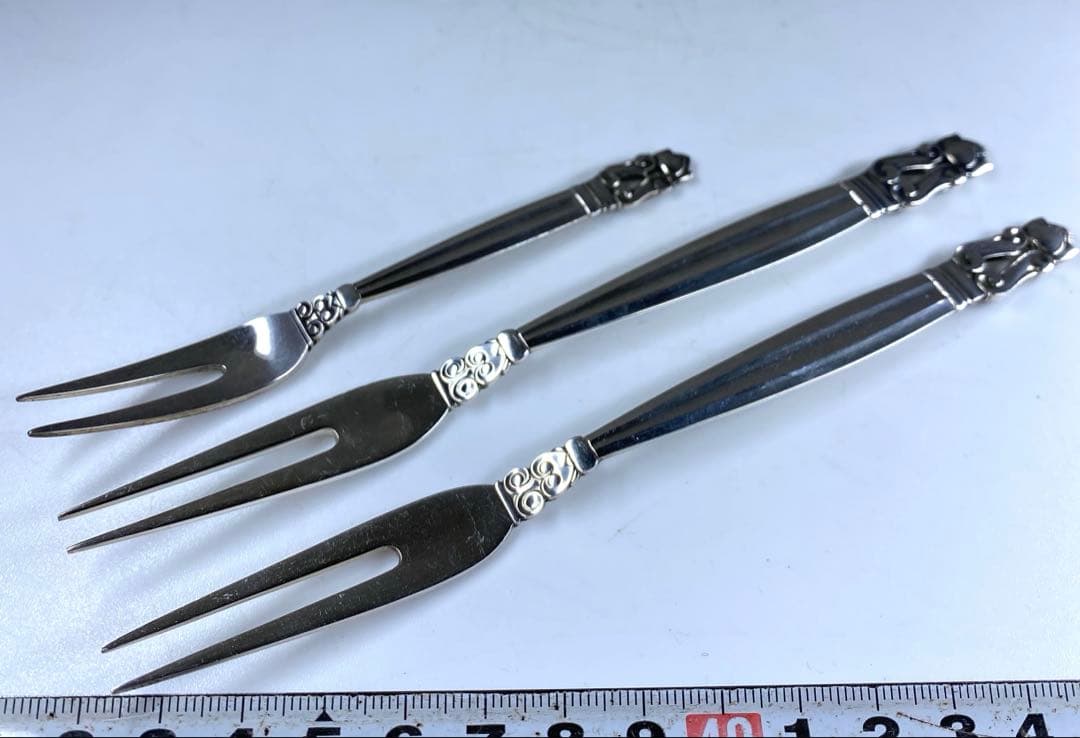 ジョージジェンセン　エコーン　フルーツフォーク　64g 東な7-0128☆2F