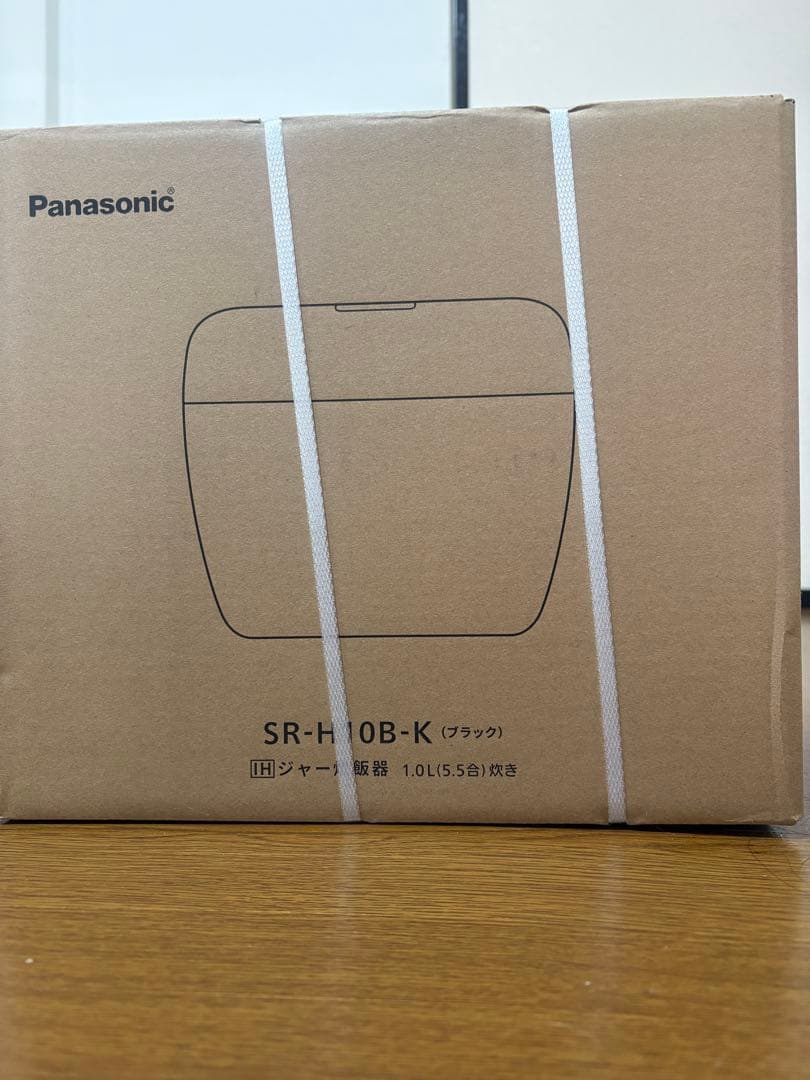 N！　Panasonic IHジャー炊飯器 SR-H10B-K
