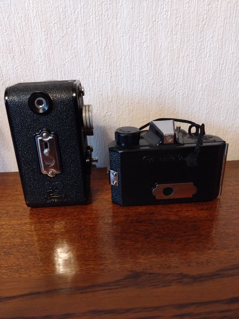 ★レアなMICKEカメラとEbonyカメラボルタ判カメラ美品2台★