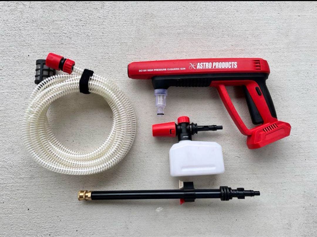 ASTRO PRODUCTS DC18V 高圧洗浄機 本体