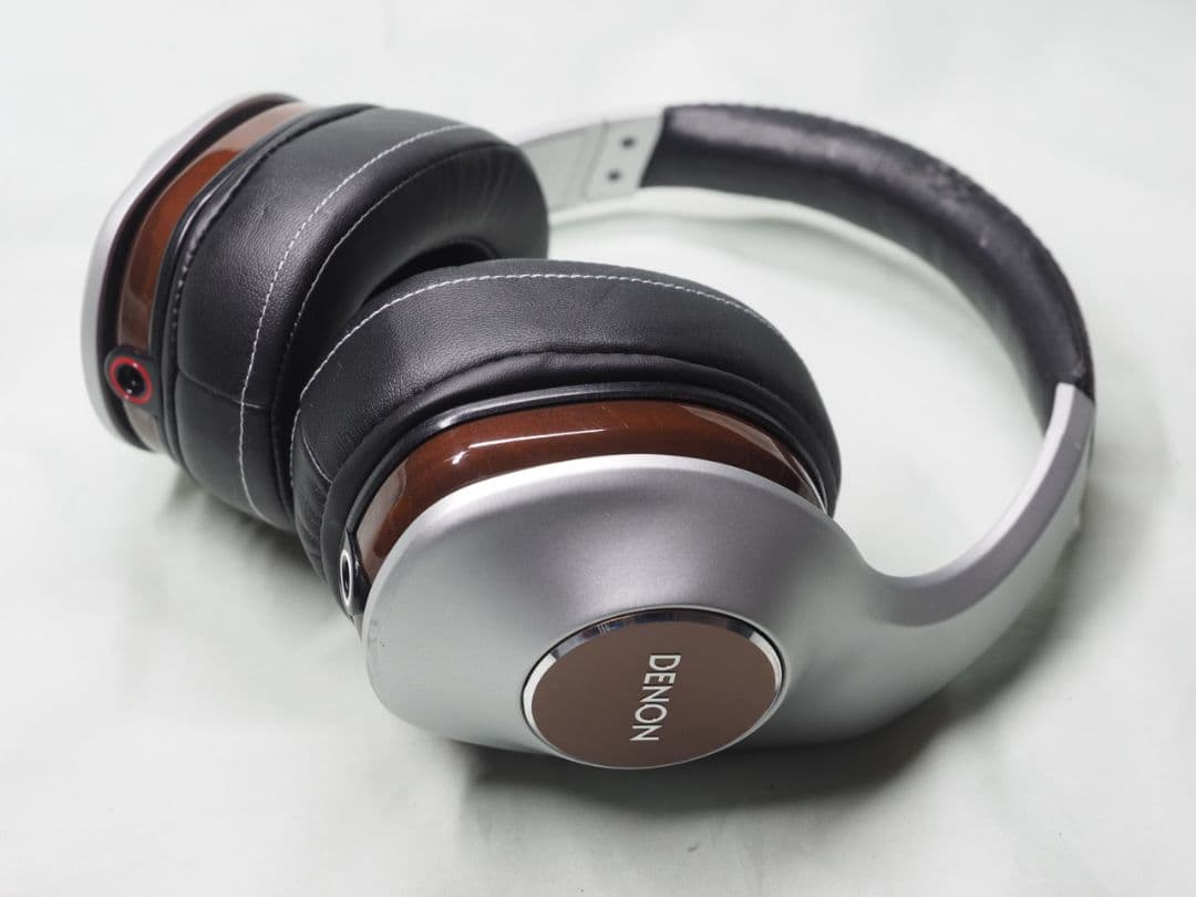 DENON D7100 ウッド ハウジング ヘッドホン ヘッドフォン デノン