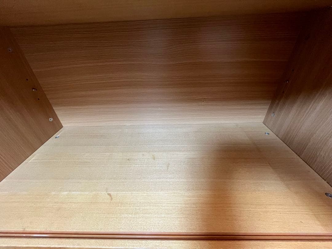 無印　ユニットシェルフ用　引き戸　旧型