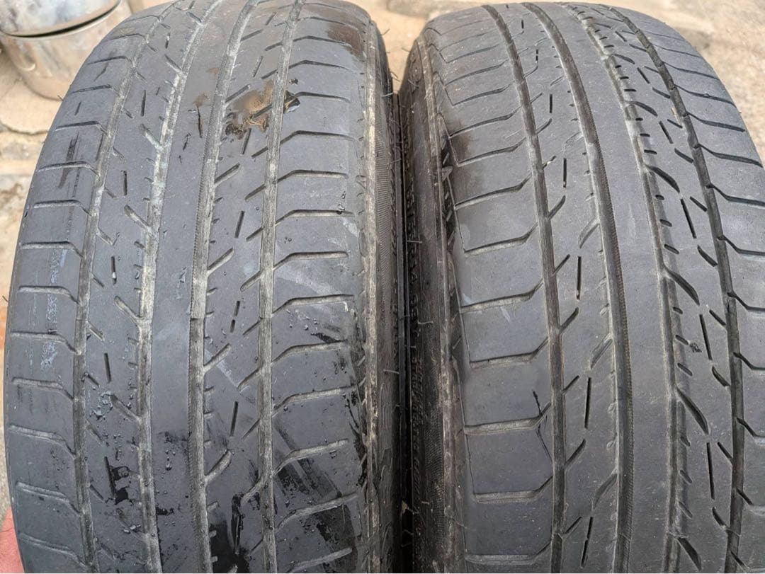 14インチ スチールホイール　鉄ちん　6j pcd100/4穴