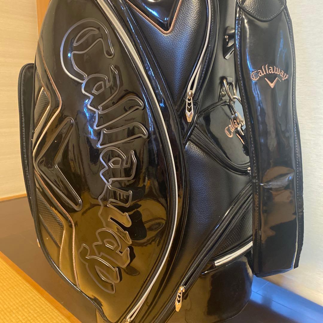 Callaway ブラック キャディバッグ ヘッドカバー付き