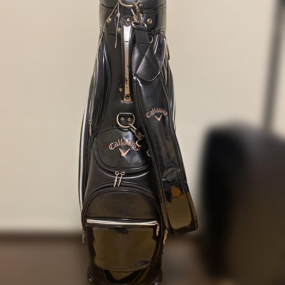 Callaway ブラック キャディバッグ ヘッドカバー付き