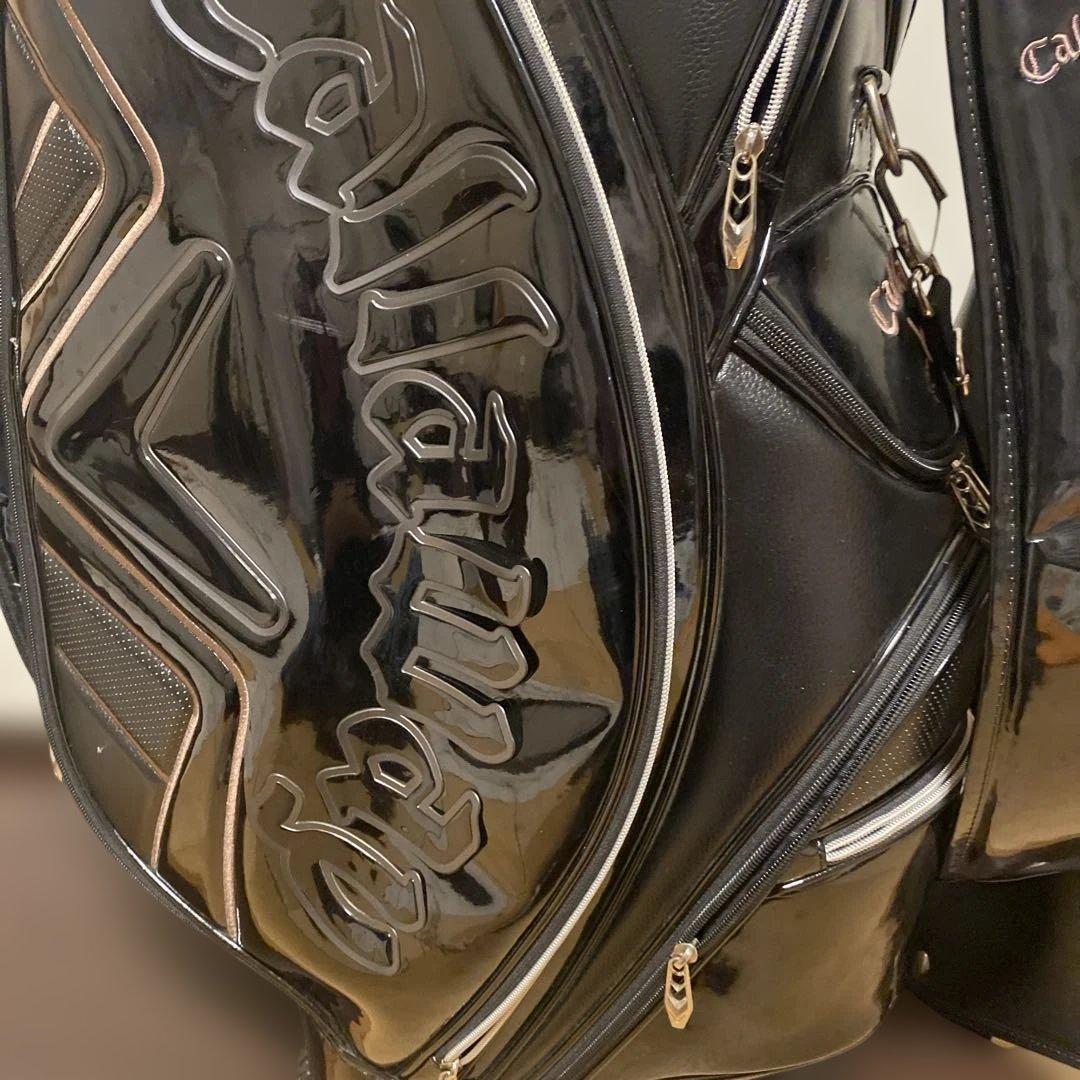 Callaway ブラック キャディバッグ ヘッドカバー付き