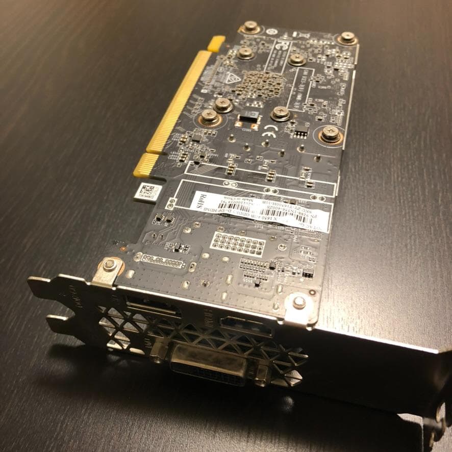 ジャンク品 ZOTAC GeForce GTX 1650 LP 4GB