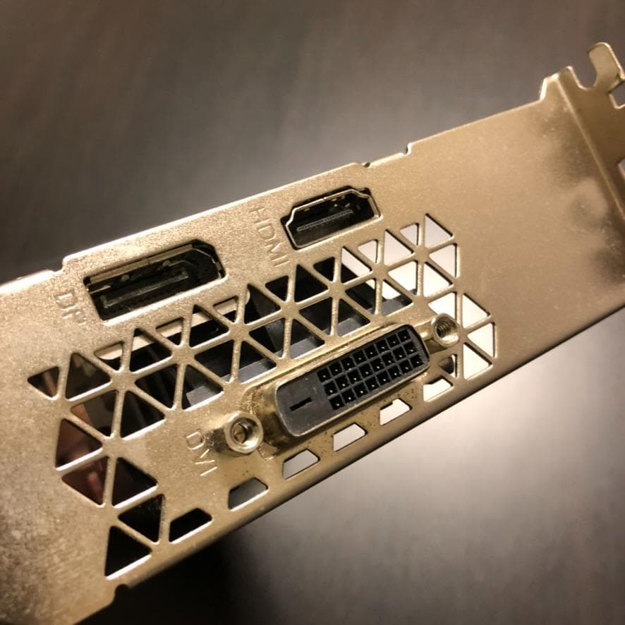 ジャンク品 ZOTAC GeForce GTX 1650 LP 4GB