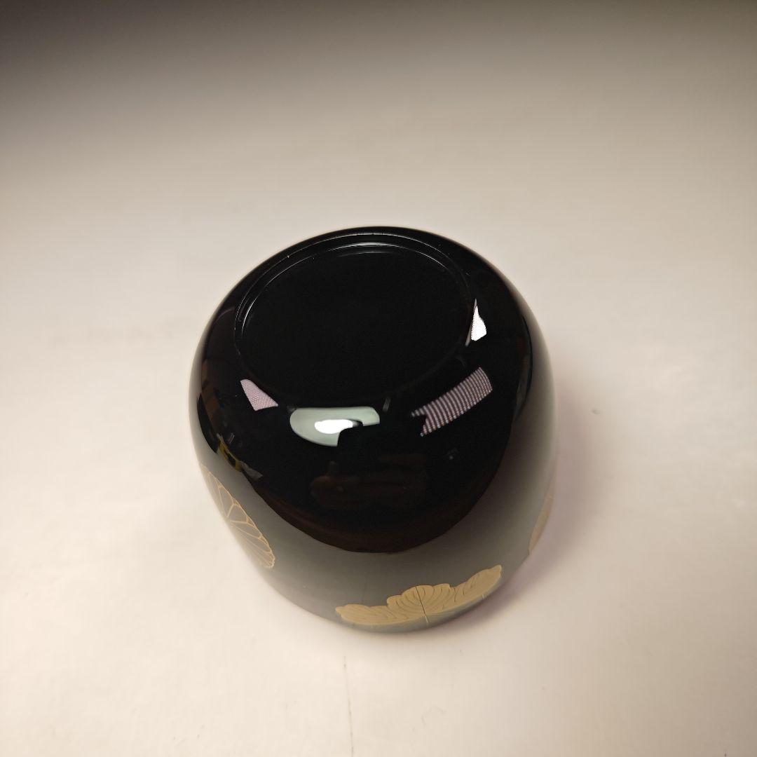 イ719 棗『中村宗伊作』『高台寺蒔絵　大棗　共箱』漆塗　茶道具