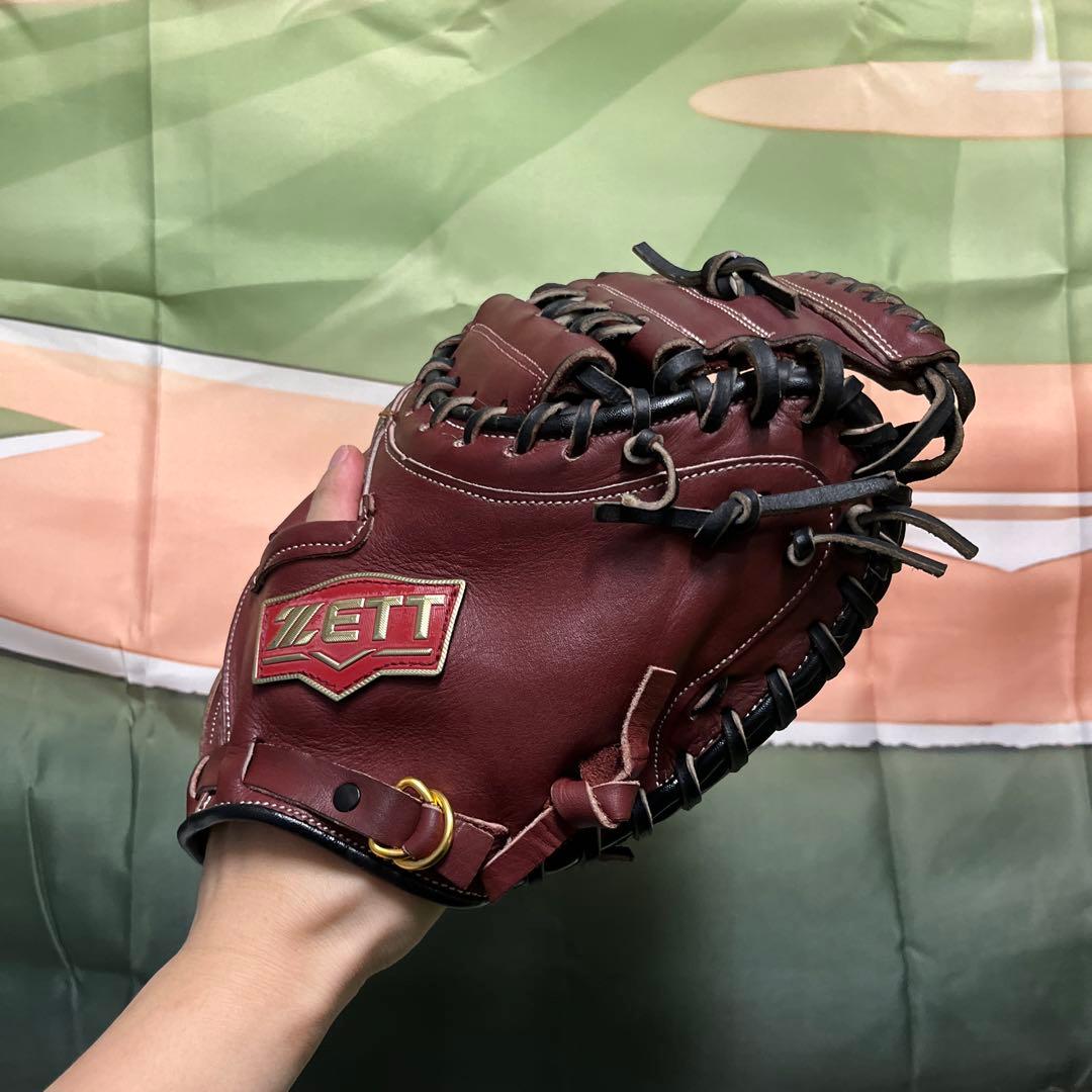 1023 ZETT プロモデル 型抜群 即戦力 硬式 キャッチャーミット