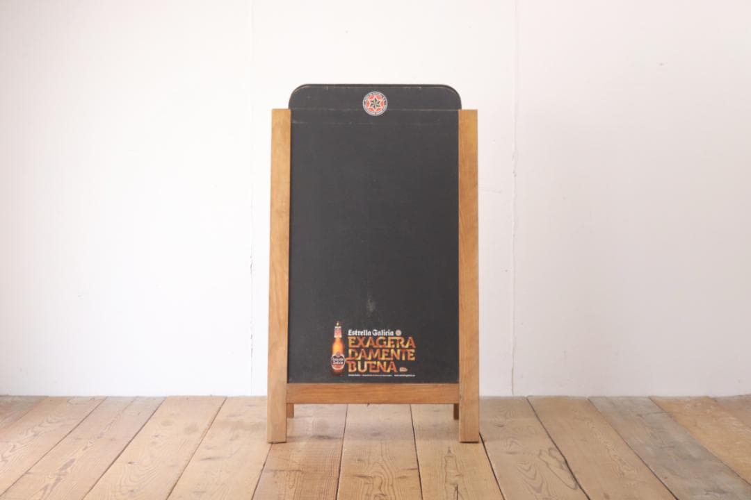 ヴィンテージ スタンド 立て看板 メニューボード エストレーリャ・ガリシア