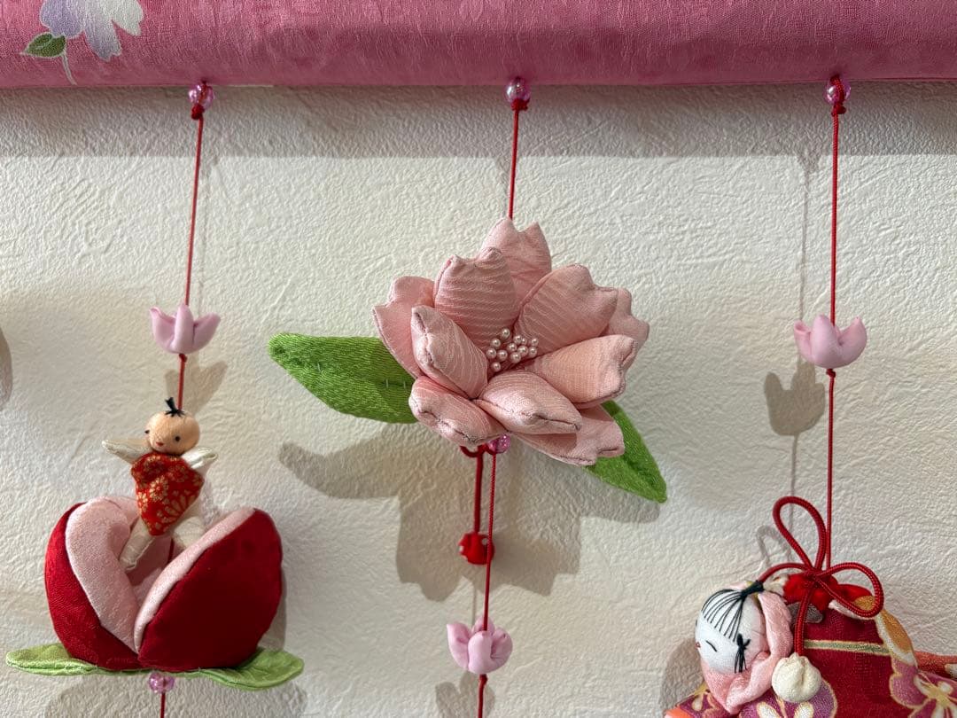 可愛いつるし雛No.169 壁掛けタイプ・ひな祭り・桃の節句・さげもんつるし飾り