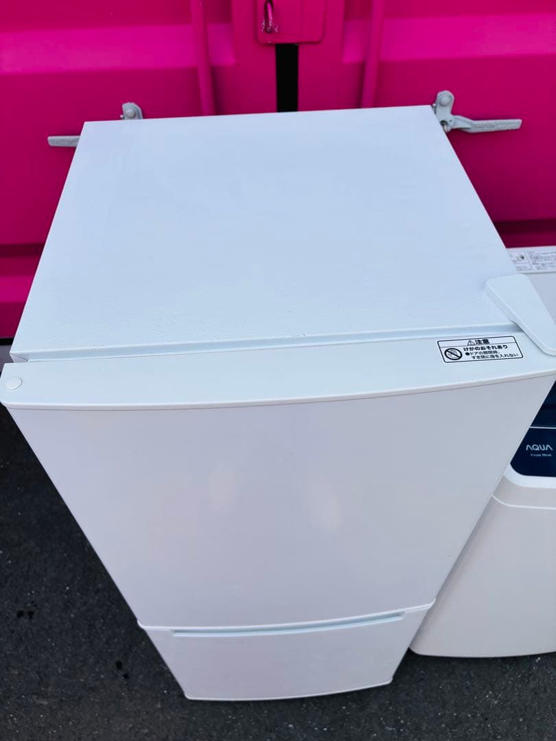ニトリ106L冷蔵庫 とアクア4.5キロ洗濯機セット