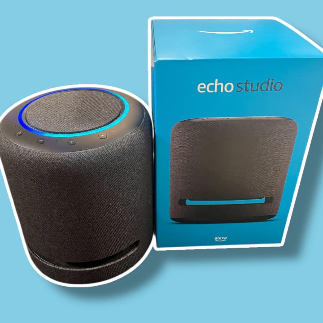 16日迄の限定価格Amazon echo studio 箱付きエコースタジオ
