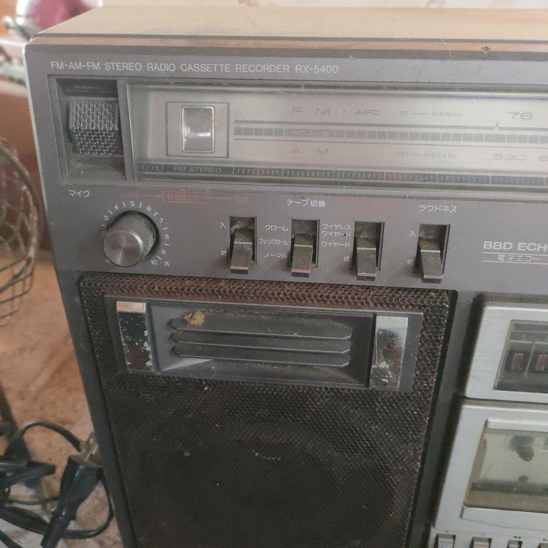 National RX-5400 ラジオ・カセットレコーダー
