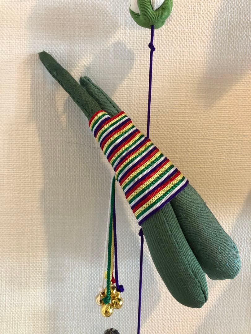 端午の節句の壁掛け⑤　吊るし飾り　吊るし雛