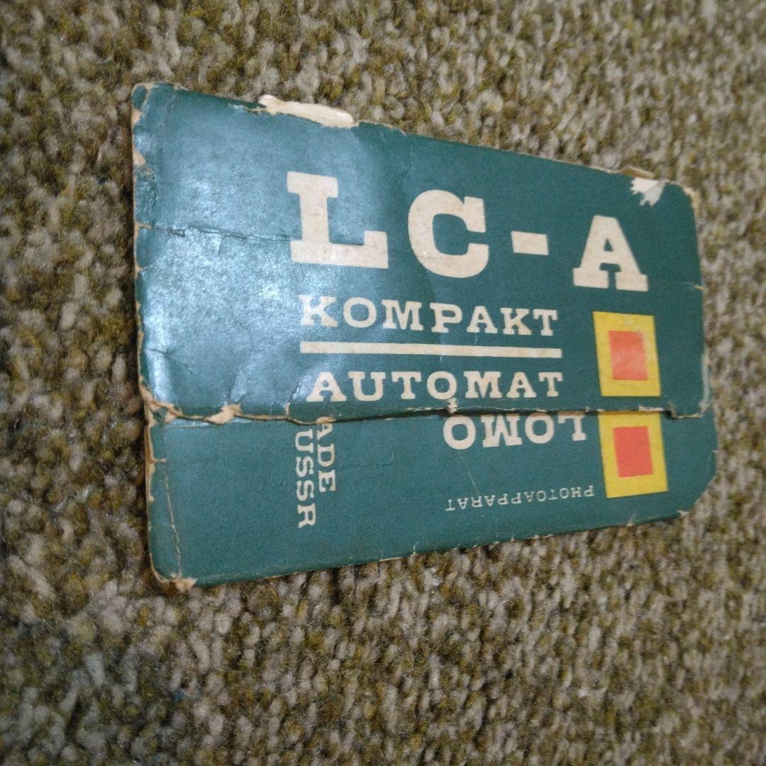 LOMO LC-A トイカメラ ブラックロモ