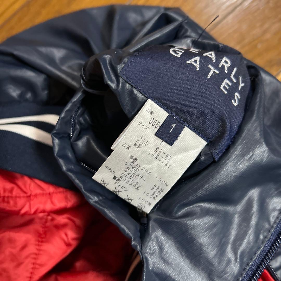 ネイビー Vネックジャケット リバーシブル希少PGロゴ 89