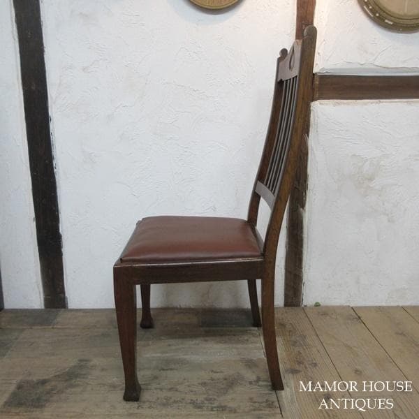 イギリス アンティーク 家具 ダイニングチェア 椅子 イス 英国 4442e