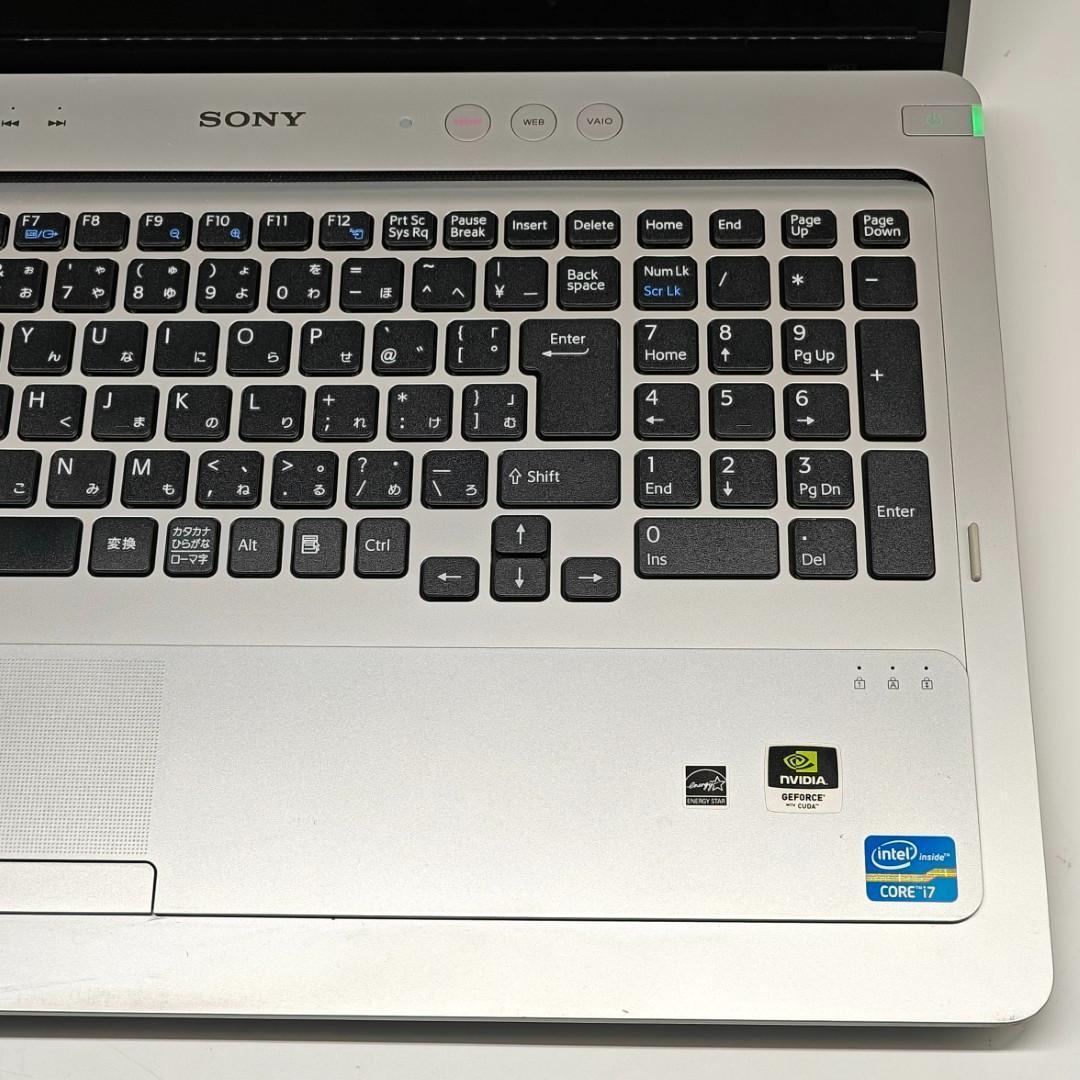 【VAIO】高性能i7 SSD512GB 16GB シルバー 大型ノートPC