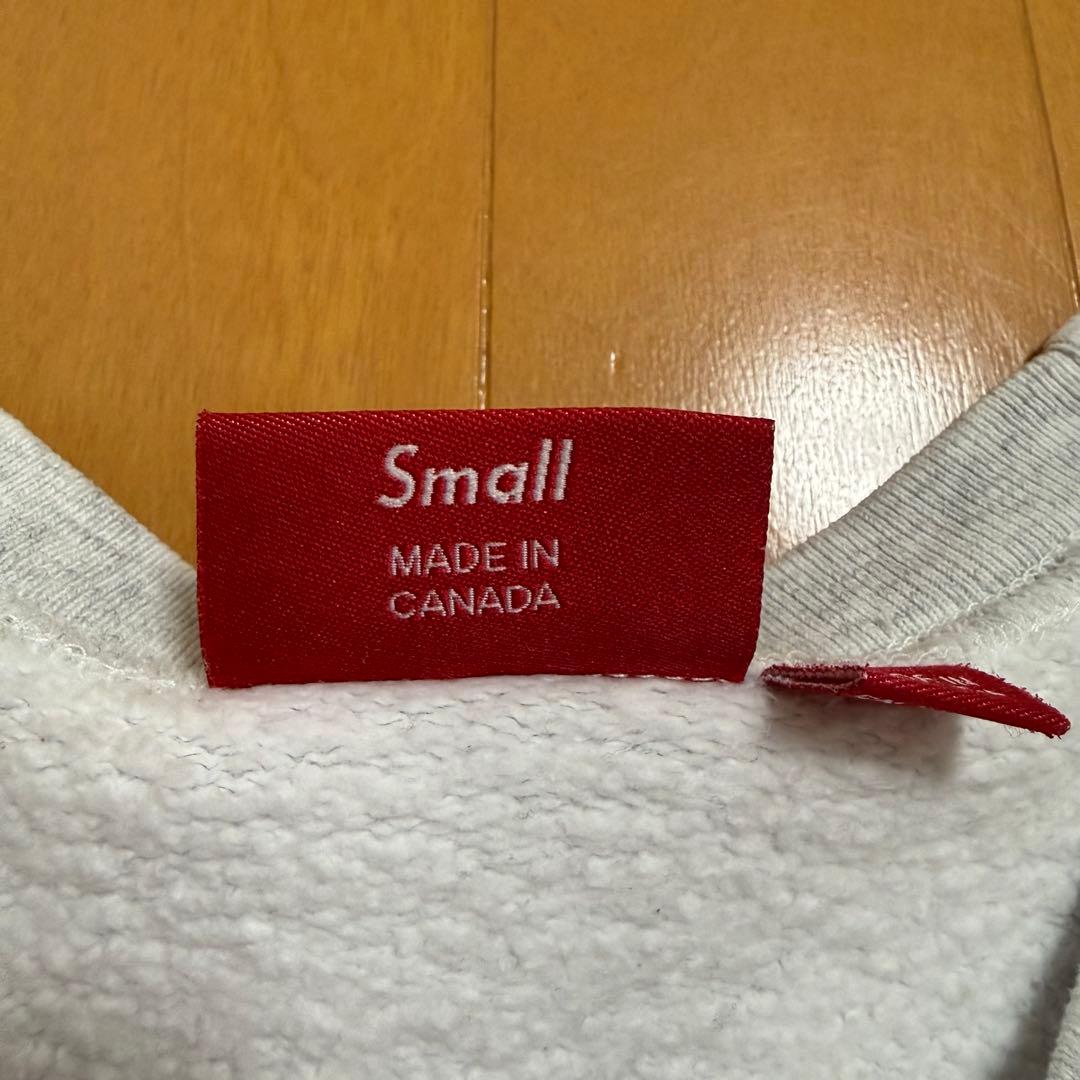 Supreme Small Box Crewneck アッシュグレー 21aw