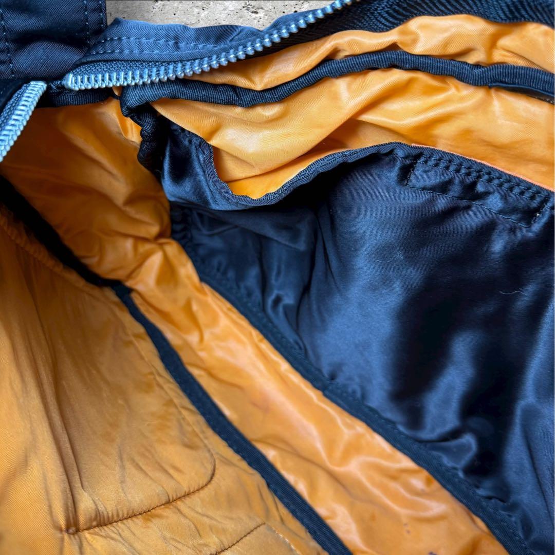 美品 ポーター PORTER タンカー 2室式 ショルダーバッグ（M） ブラック