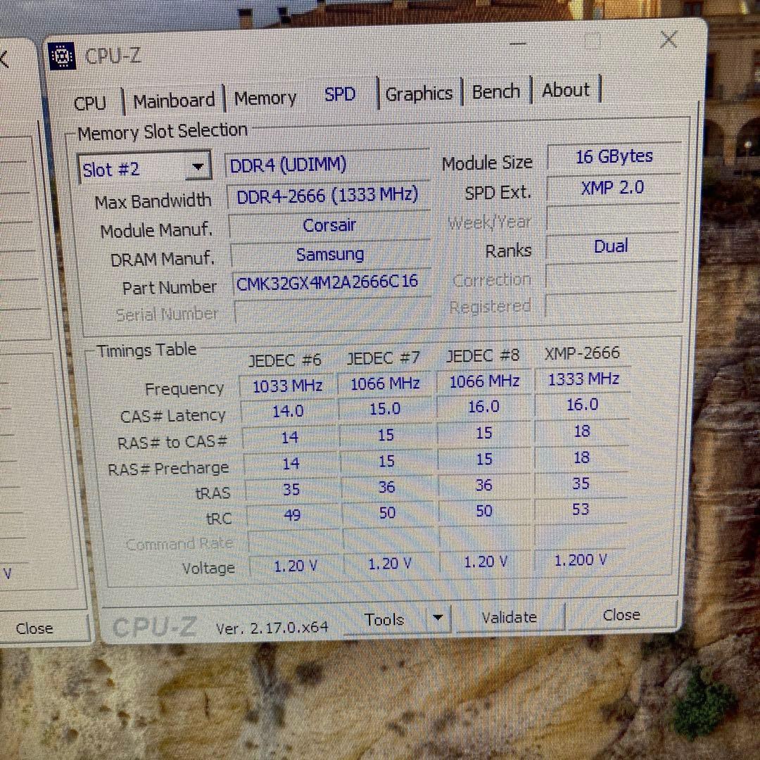 【memtest済】DDR4 2666 32GB(16×2) 動作品