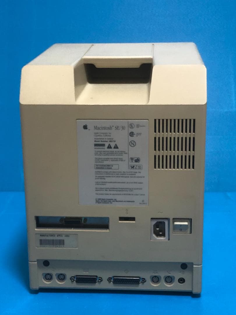 Macintosh SE/30 起動するがジャンク