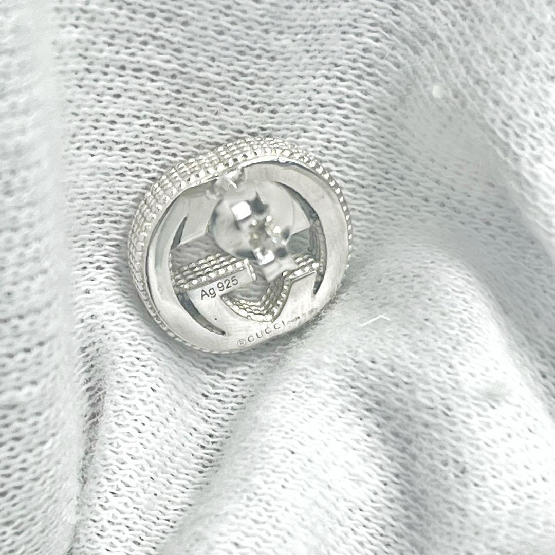 限界価格‼️GUCCI インターロッキングピアスM　片耳❗️