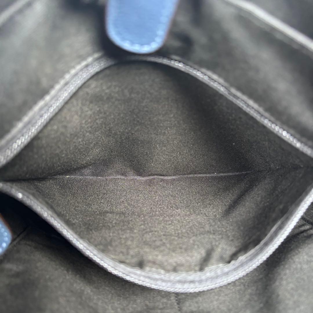 コーチ ショルダーバッグ メッセンジャーバッグ 斜め掛け レザー ブルー