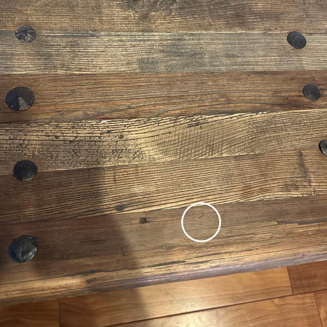 ローテーブル センターテーブル アンティーク風 木目 木 ヴィンテージ風 カフェ