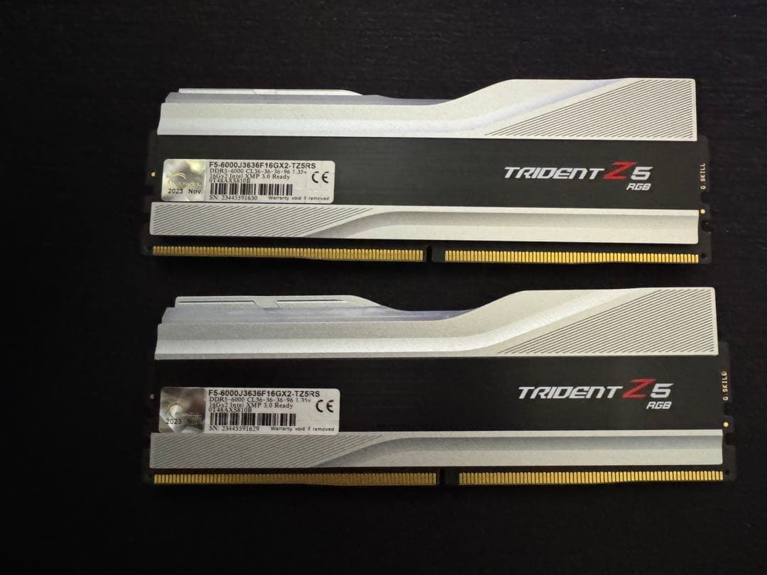 メモリー G.SKILL TRIDENT Z5 RGB DDR5 32GB