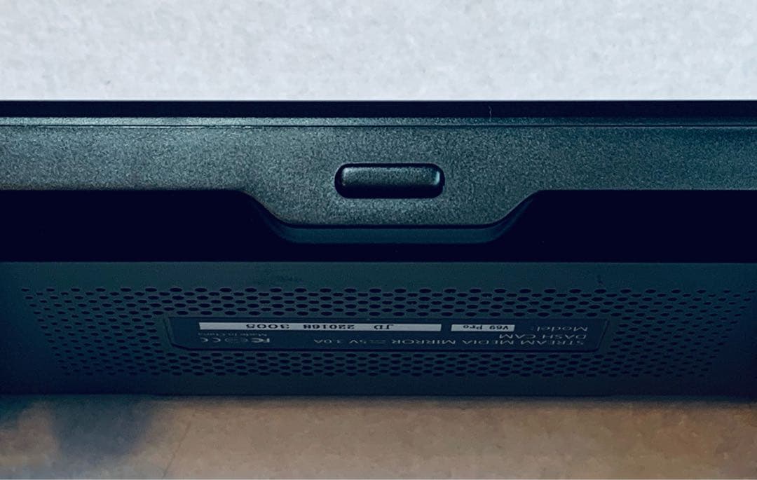 Changer V69Pro ミラー型　ドライブレコーダー　降圧ケーブル付